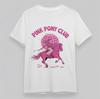Women's Plus Size Soft T-Shirt Pink Pony Club Keep Dancing Equestrian Woman Tee