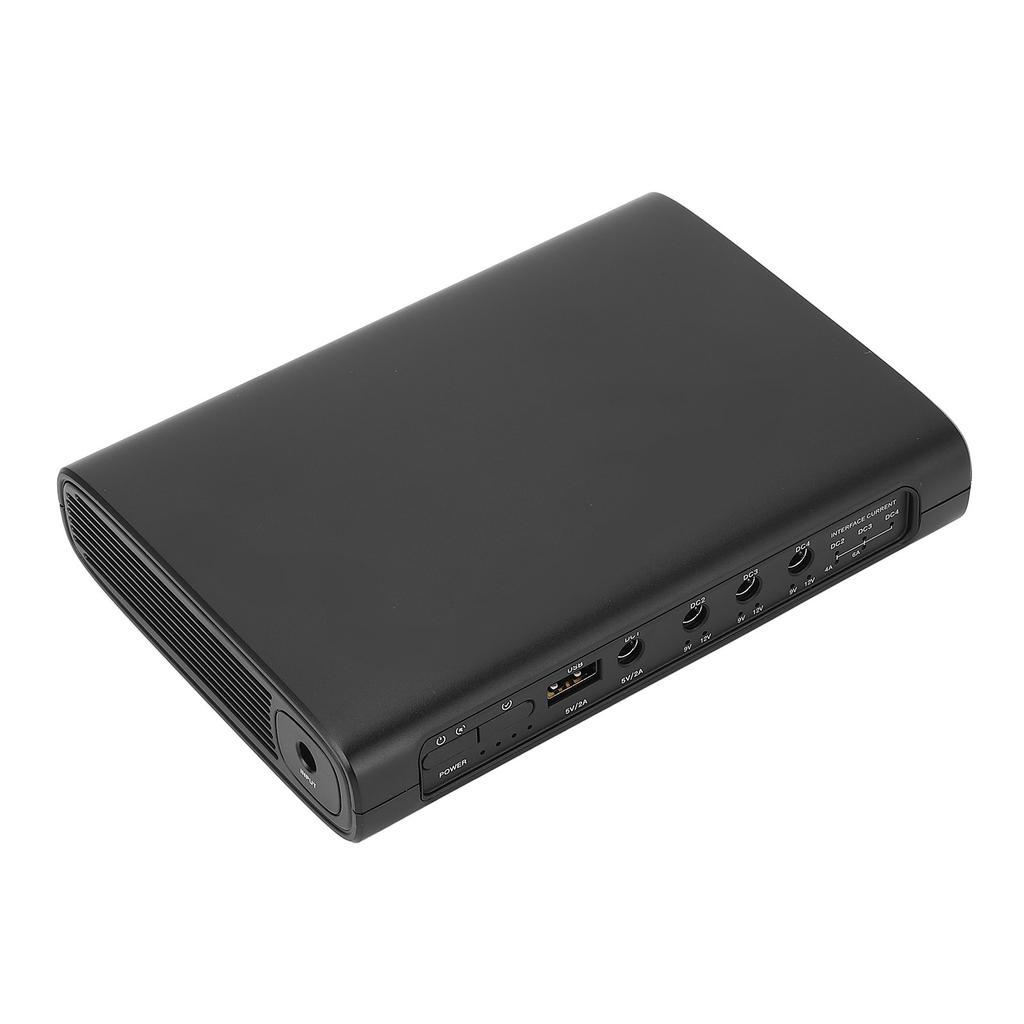 USV-Batterie-Backup 25600mAh 94,72Wh 5V 9V 12V 5 Steckdosen Unterbrechungsfreie Stromversorgung für Router