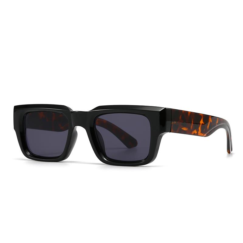  Square Men'S Sunglasses Modern Retro Miami Beach Uv400 Sunglasses Men'S Sunglasses