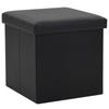 Tabouret de rangement pliable  Similicuir