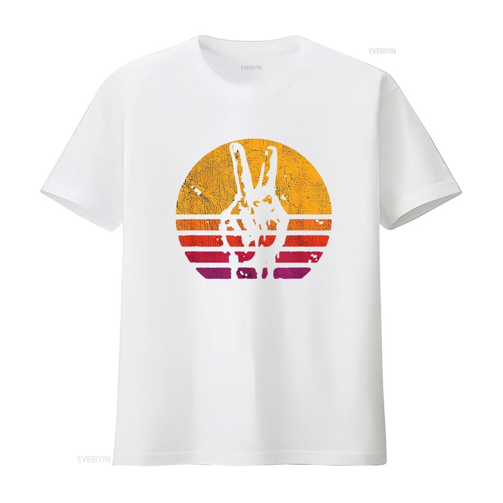 Womens Retro Peace T Shirt Love 60 S 70 Hippie Inspired Vintage Washed Breathable Top For Everyday Wear Stretched Slightly
