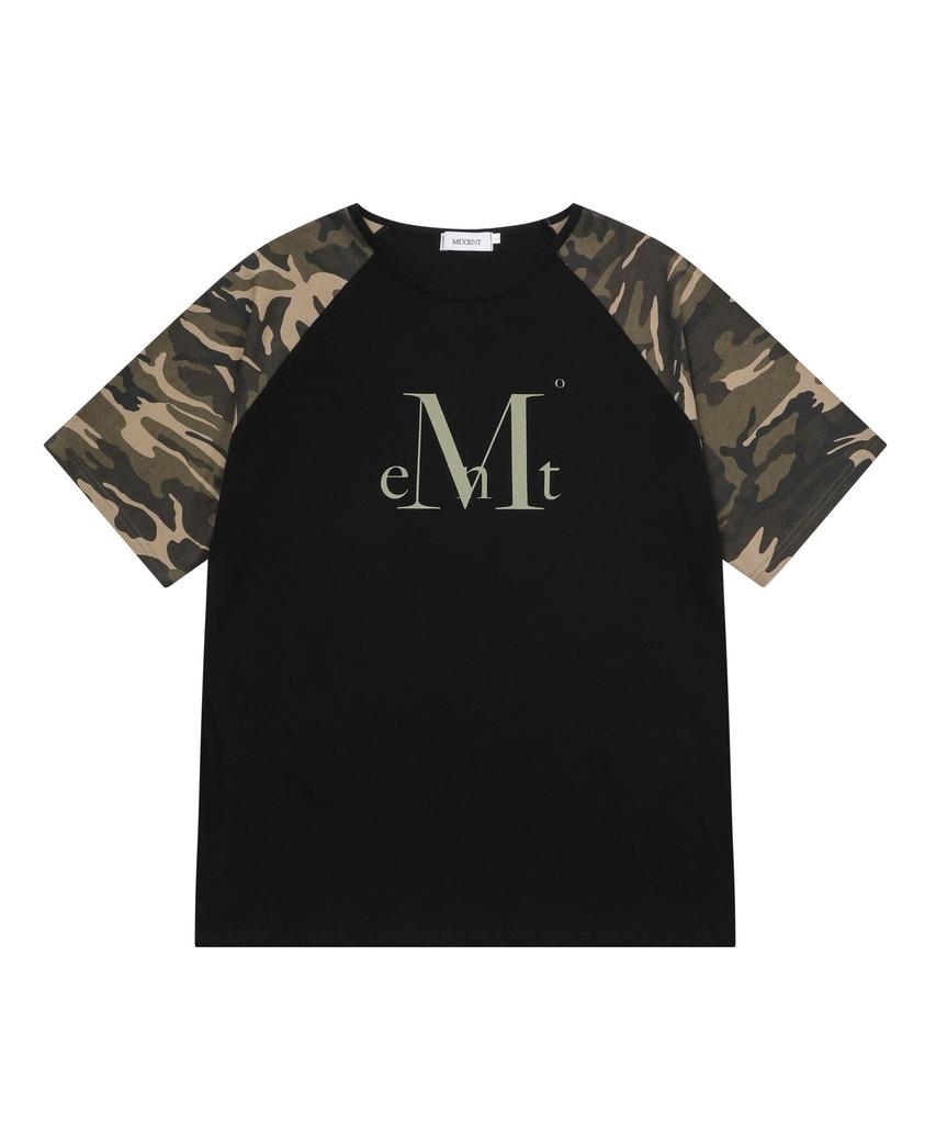 MUCENT Jug Camo Raglan Short Sleeve T-Shirt Unisex (2 Colors)