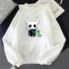 Hollow Knight popular character printed sweatshirt, autumn and winter casual sportswear, cute anime costume pullover