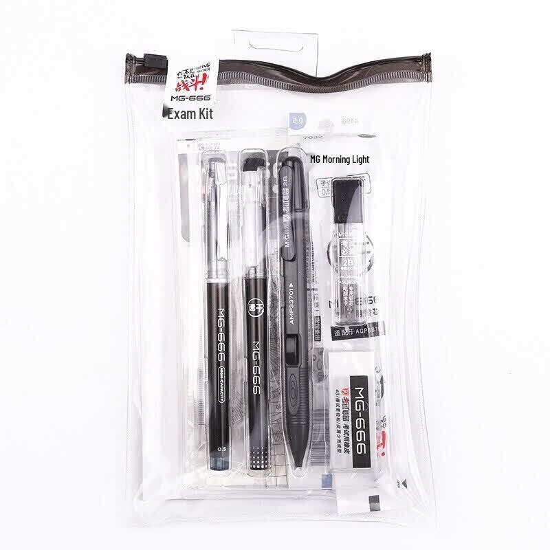 M&G MG-666 8-Piece Exam Stationery Set