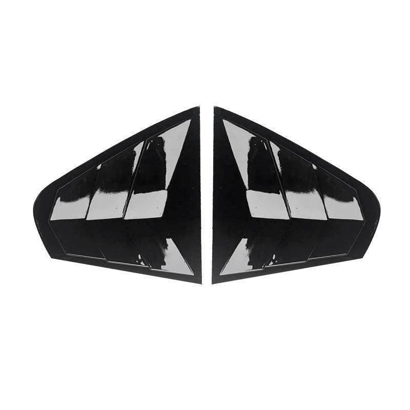 2 Stück ABS Autozubehör Auto Heckscheiben Lamellen Jalousien Panelabdeckung Für VW Jetta MK6 2012 2013 2014 2015 2016 2017 2018