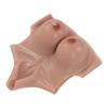 Color 2 Silicone Fake Breast Soft Comfortable Odorless Shapely Trembling Silicone Fake Boobs
