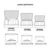Six-Piece Waterproof Oxford Storage Bag Set for Travel