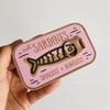 Estuche de Joyería de Viaje Estilo Lata de Sardinas Novedosa con Almacenamiento Compacto para Anillos, Pendientes de Botón, Pulseras y Collares