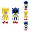 30cm Super Soft Sonic Shadow The Hedgehog Plush Dolls For Kids And Adults