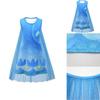 Enchanting Kids Girl Trolls2 Poppy Dress-up Cosplay Costume With Comfortable Cape