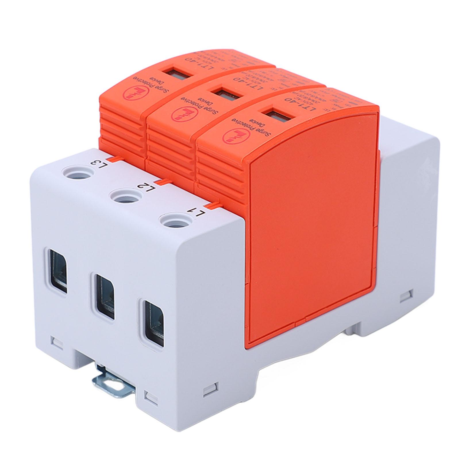 

Surge Protective Device Breaker Protector Home Improvement Electrical Supplies AC420V 2040KA 3P