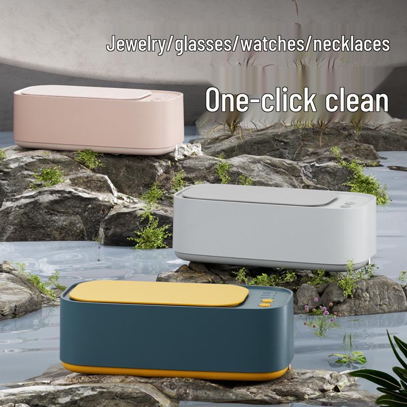 Superior Cleaning Device for Glasses, Jewelry, Watches, Toothbrushes, and Braces with Timed Household Functionality