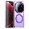Matte Clear Magnetic Wireless Charge For  Case For Xiaomi 1 Ultra 14T Pro Civi4 Military Armor Shockproof Candy Cover