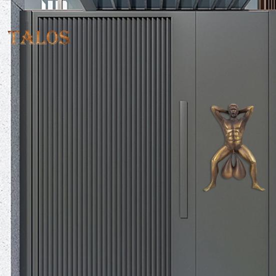 Männlicher Streich-Türklingel, lustiger nackter Mann-Türklopfer, einfach zu installierender Streich-Türklingel-Dekoration, Geschenk für Freunde