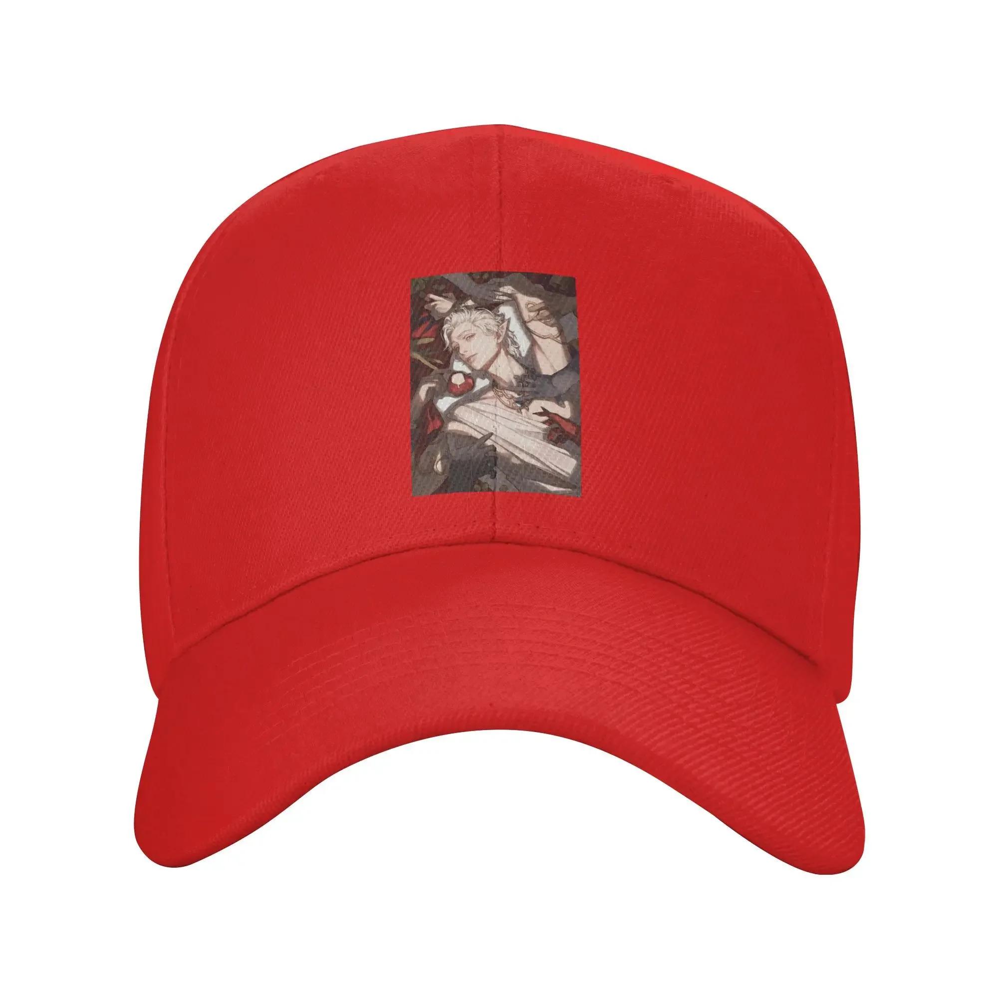 

Unisex Baseball Hats Baldurs Gate 3 Astarion Ancunn Outdoor Streetwear Summer Sports Baseball Caps Hip Hop Cap Casquette Hats One Size