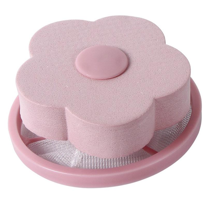 

Washing Machine Filter Remove Dirty Hair Mesh Hair Catcher Household Tools Fluff Catcher рожевий