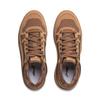 Li Ning Moon White 2MID Fleece Lined, Casual Versatile Vintage Platform Fashion Classic Trendy Mid top Skateboard Shoes AGCV331-9