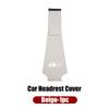 Car Leather Headrest Protective Cover Storage Bag For Volkswagen VW R Tiguan CC Jetta Polo Golf Passat T-ROC AY5