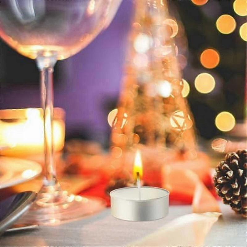 150 Stück Aluminium Teelichtbecher, Metall-Teelichtdosen mit 150 Stück Kerzendochten Leere Kerze für Dose