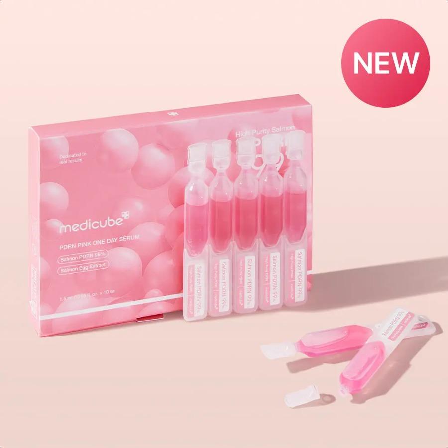 medicube PDRN Pink One Day Serum (1.5ml*10ea) medicube OneDay Serum15ml
