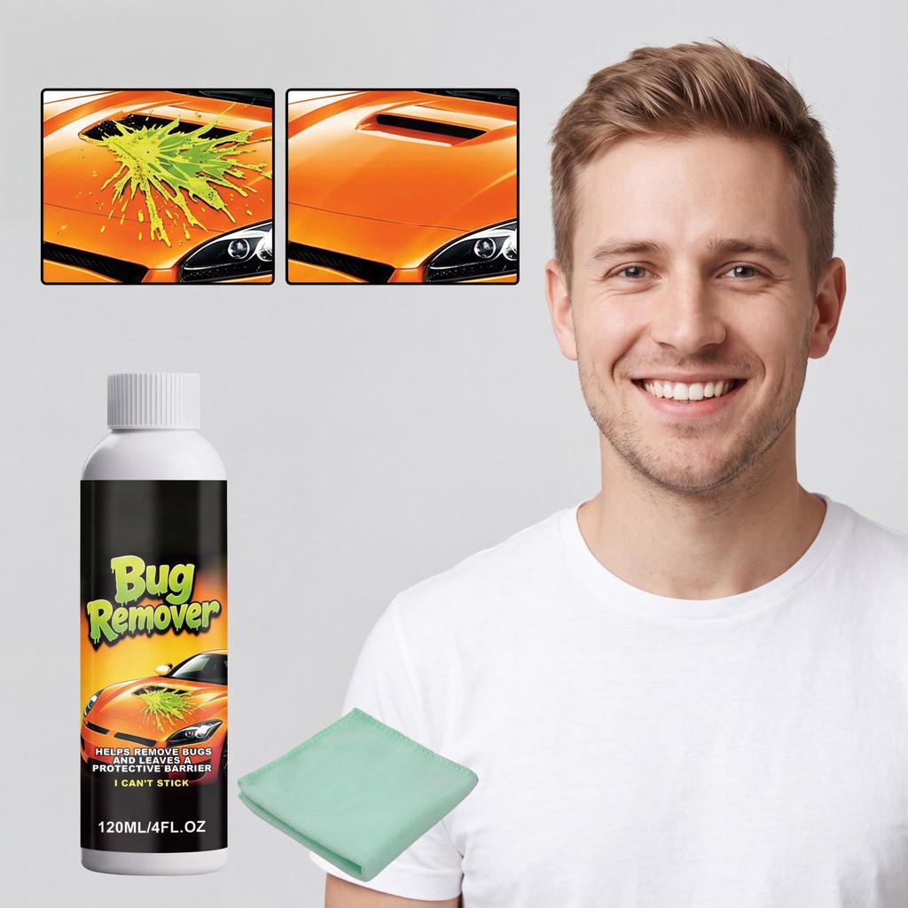 Stain Remover 120ml - Effective Cleaner for Removing from Car Paint and Glass