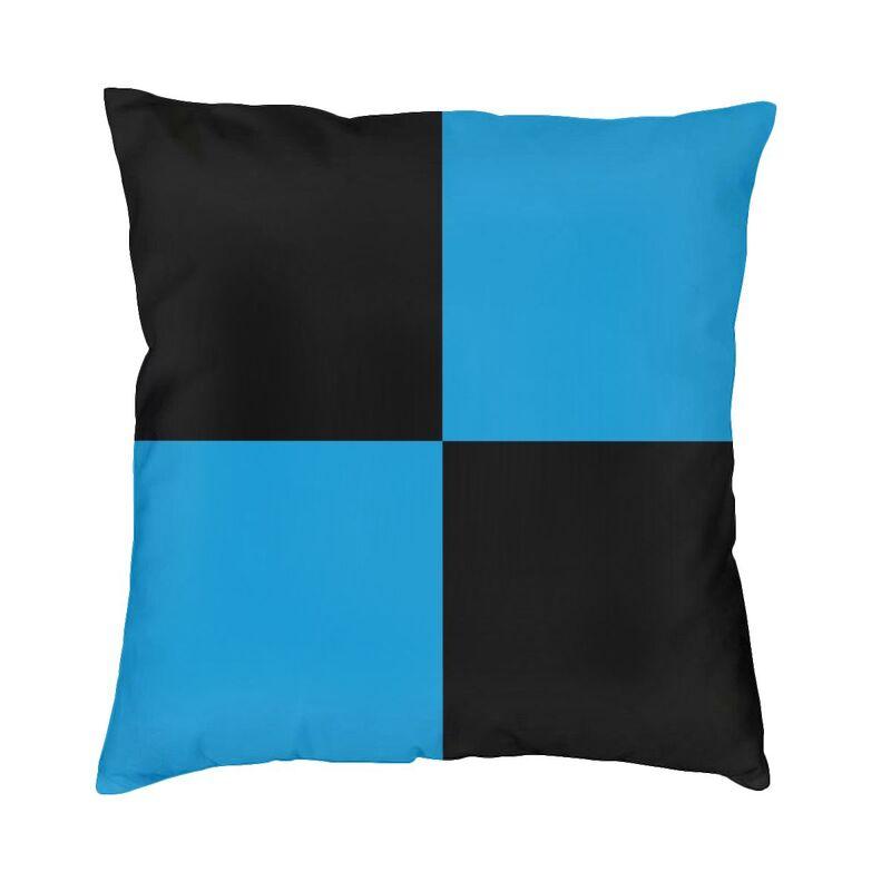 Chess Pillow Case xcm for Sofa Chessboard Game Luxury Cushion Cover Soft Pillowcase