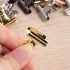 6PCS/set Kitchen Food Sealing Bag Clips Stainless Steel Letter Paper Photo File Clamps School Office Calendar Binder Clip