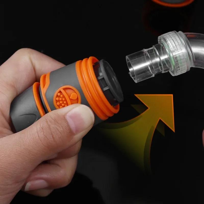 1/12Pcs Garden Hose Adapter Connector Tap Extender Hose Quick Connection Stop Coupler Joint Water Pipe Irrigation Fittings 1/2"