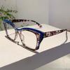 Women Cat Eye Glasses  New Fashion Vintage Blue Light Blocking Eyewear Trendy Stylish Design Oversized Eyeglasses