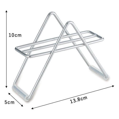 KOGU Coffee Filter Stand [Made In Japan] Stainless Steel with Dividers, Conical and Trapezoidal Shapes, Slim Design, Tabletop, Space-Saving Storage, T