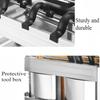Iron Kitchen Cabinet Storage Sliding Drawer Organizer Household Freestanding Narrow Drawers Stainless Steel Spices Container