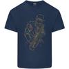 Jazz Colourful Saxophone Player Unisexs Light Cotton TShirt