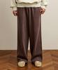 SATUR Roton Pigment Track Pants Burgundy