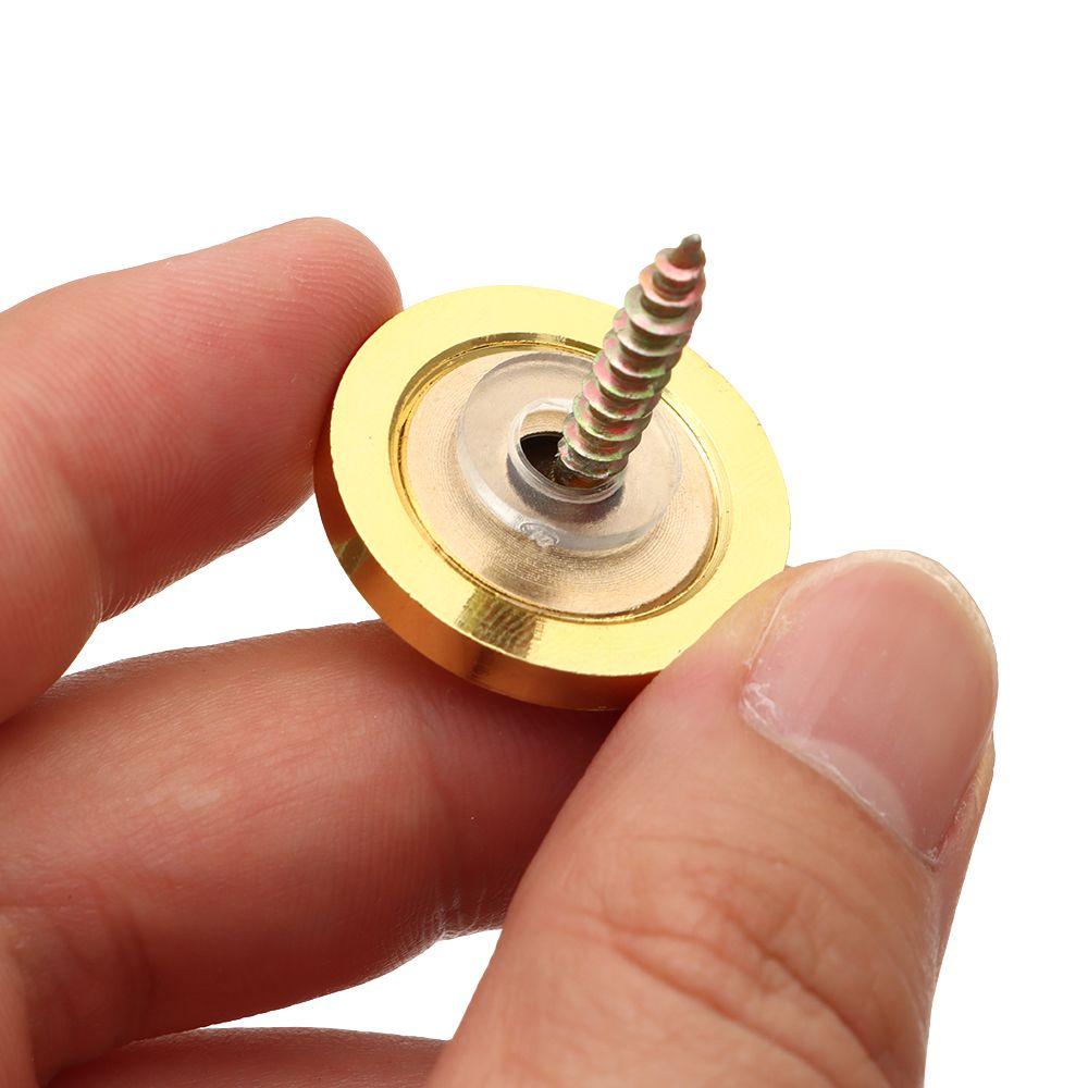Decor Mirror Fixing Nails Nails Glass Fasteners Screw Cap Furniture Decoration Screw Covers