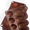 Forma do pieczenia ciastek pralin pralinek silikonowa brązowa jajka SILLINIE ORION 154407