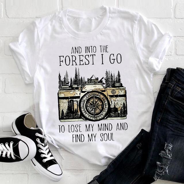 Watercolor Flower Cute Ladies T-shirt Women 90s Trend Fashion Short Sleeve Clothes Print Tshirt Graphic Female Tee Top