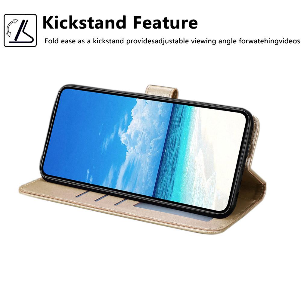 Elegant Leather Wallet Case For Samsung Galaxy S26 Pro S25 Edge S24 S23 FE S22 Plus Ultra Card Storage Holder Flip Phone Cover