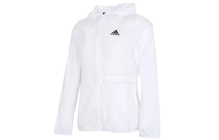 Adidas Woven Windbreaker Jacket Women s White GQ0628 S