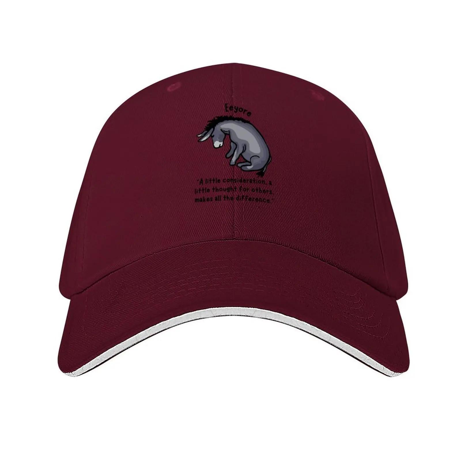 Eeyore Quote About Kindness Baseball Cap sailor cap for Unisex summer hat hiking hat dad hat FeUnisex Unisexs
