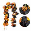 Plastic Halloween Leaf Vines Realistic Fake Leaves Hanging Decor Autumn Fall Decor  Home Decor