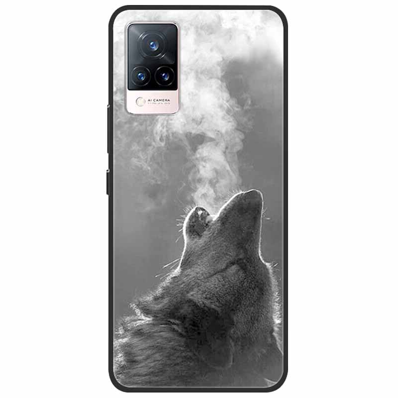 Miękkie Silikonowe Etui Na Telefon Dla vivo V21 5G 4G V21E V2027 Y11S Y12S V20 V2025 V 21E TPU Coque Pokrowiec Dla Vivo V 21e 21 Ochronne