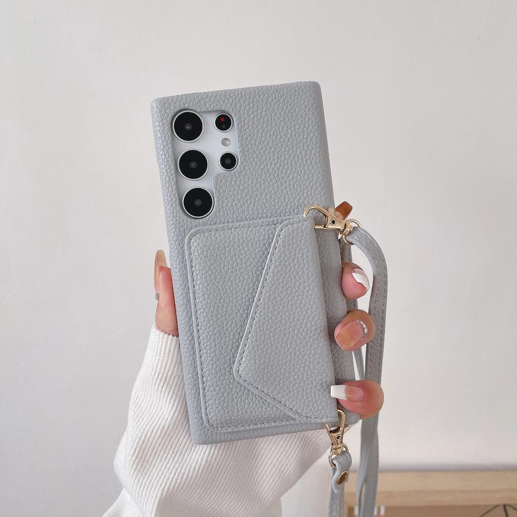 Crossbody Leather Phone Case for Samsung Galaxy S23 FE S25 S24 S22 Ultra A15 A25 A35 A55 A54 A34 Wallet with Card Holder Cover