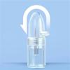 Non-invasive Baby Nasal Aspirator Manual Nose Suctioners Reusable Nose Sucker  for Baby