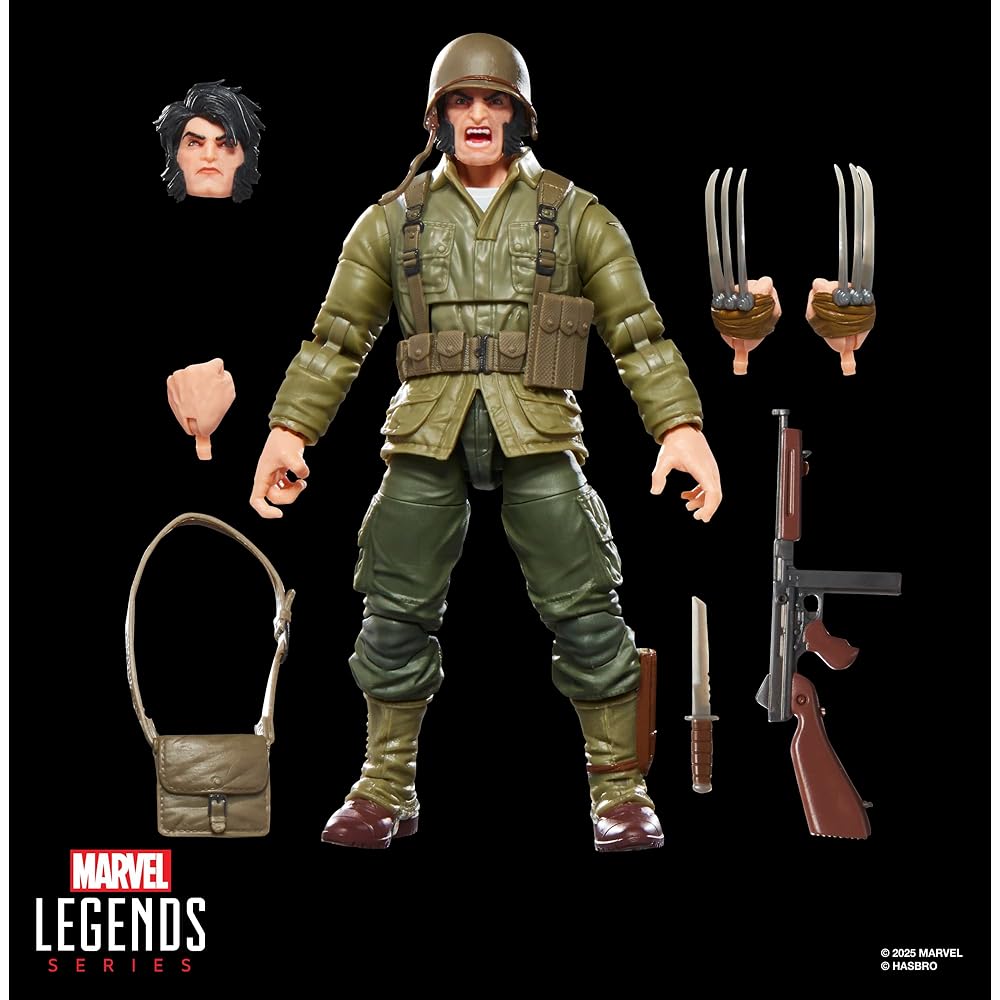 Hasbro Marvel Legends Wolverine WWII Logan 6-Inch Collector Action Figure