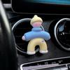 Cute People Shape Car Perfume Clip Automotive Aromatherapy Diffuser  Air Fragrance Flavor