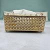 Light Luxury Table Tissue Box European Style Napkin Dispenser Paper Box Napkin Box  Hotel
