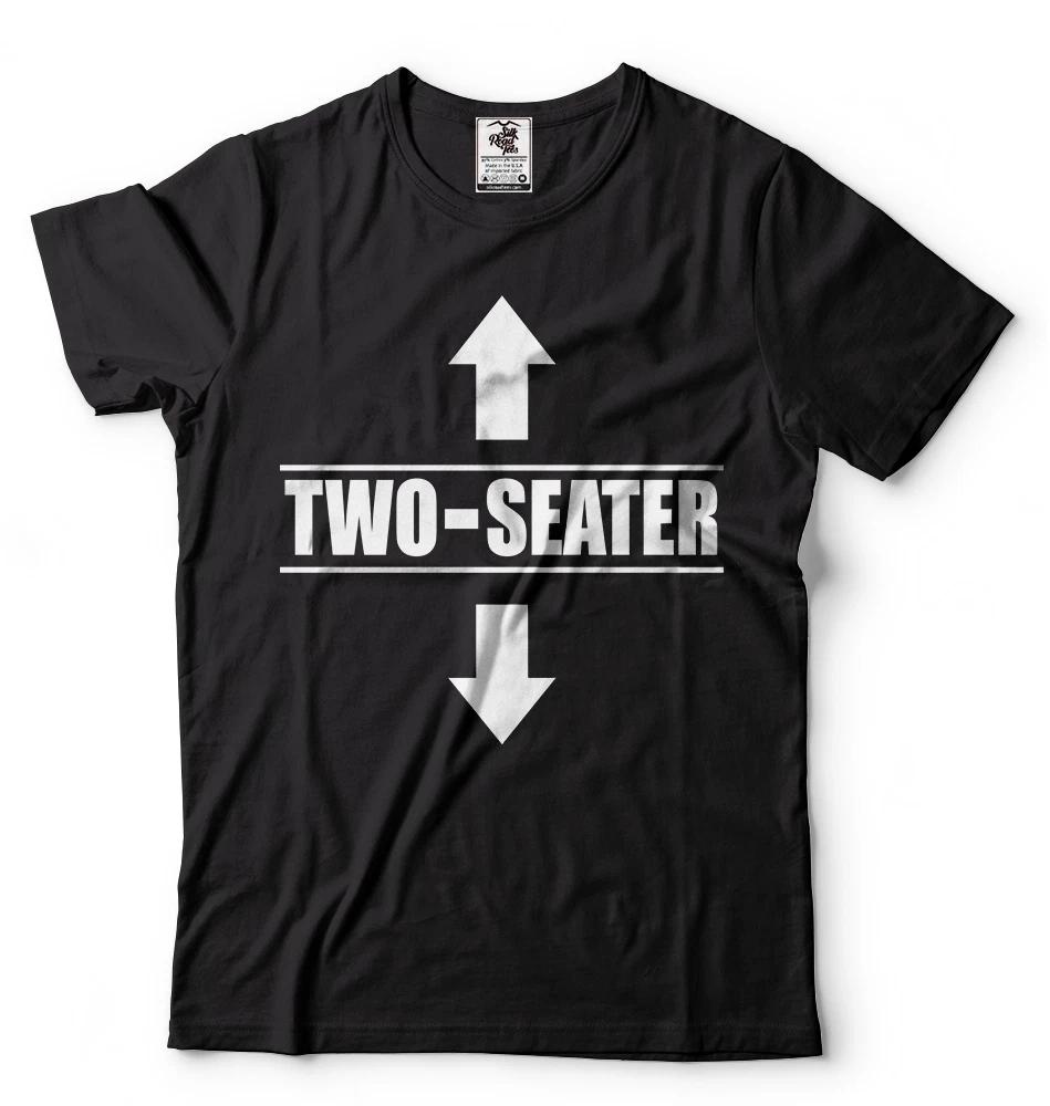 Two Seater Funny shirt Mens Funny shirt Two-Seater humor tee shirt GifT-Shirt XL