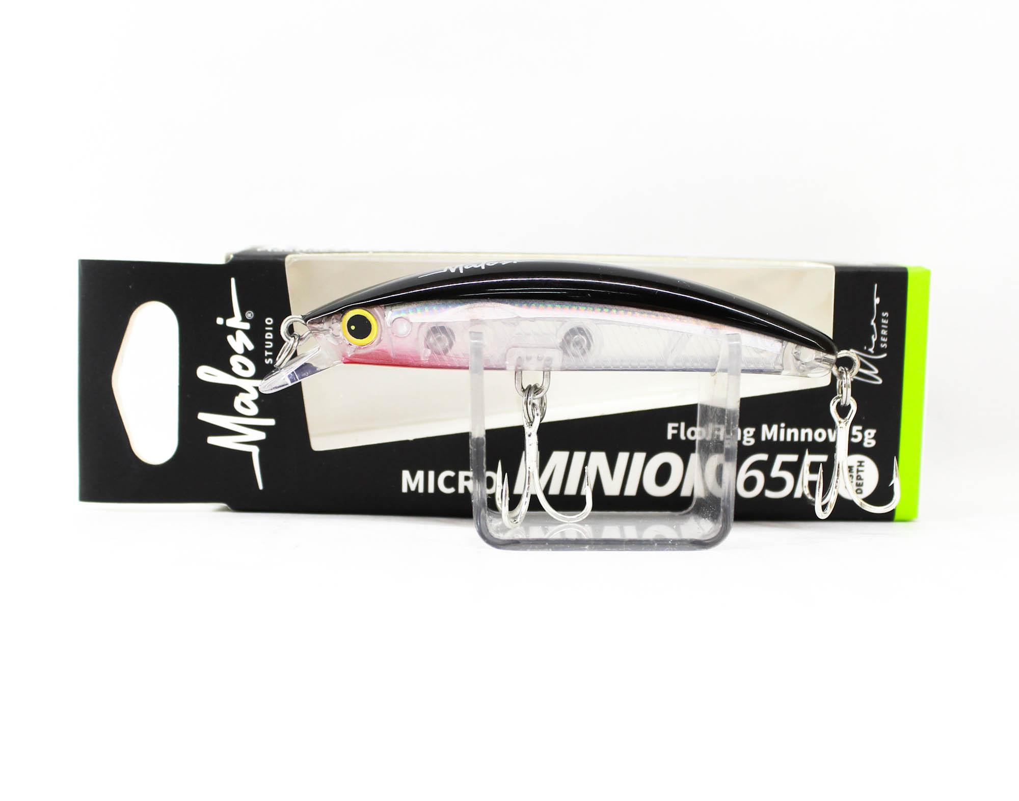 

Malosi MI65F-AC Minnow Micro Minnion 65F Floating Lure Aztec (0221)