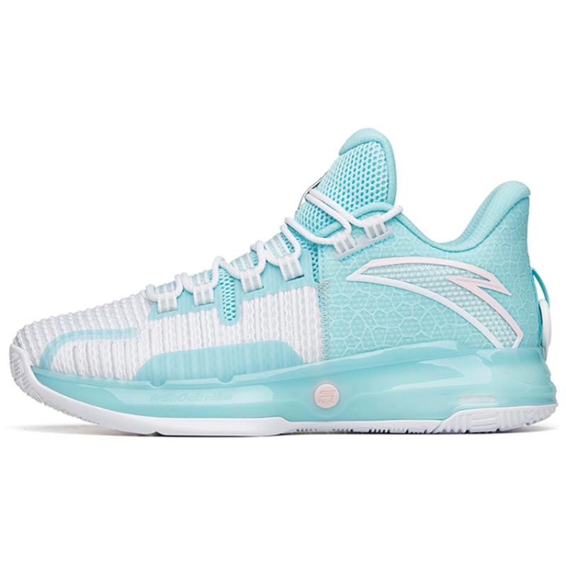 

Anta Crazy Pro Nitrogen Technology Low-Top Basketball Shoes Men s Blue Sneakers 112221607-5 44.5