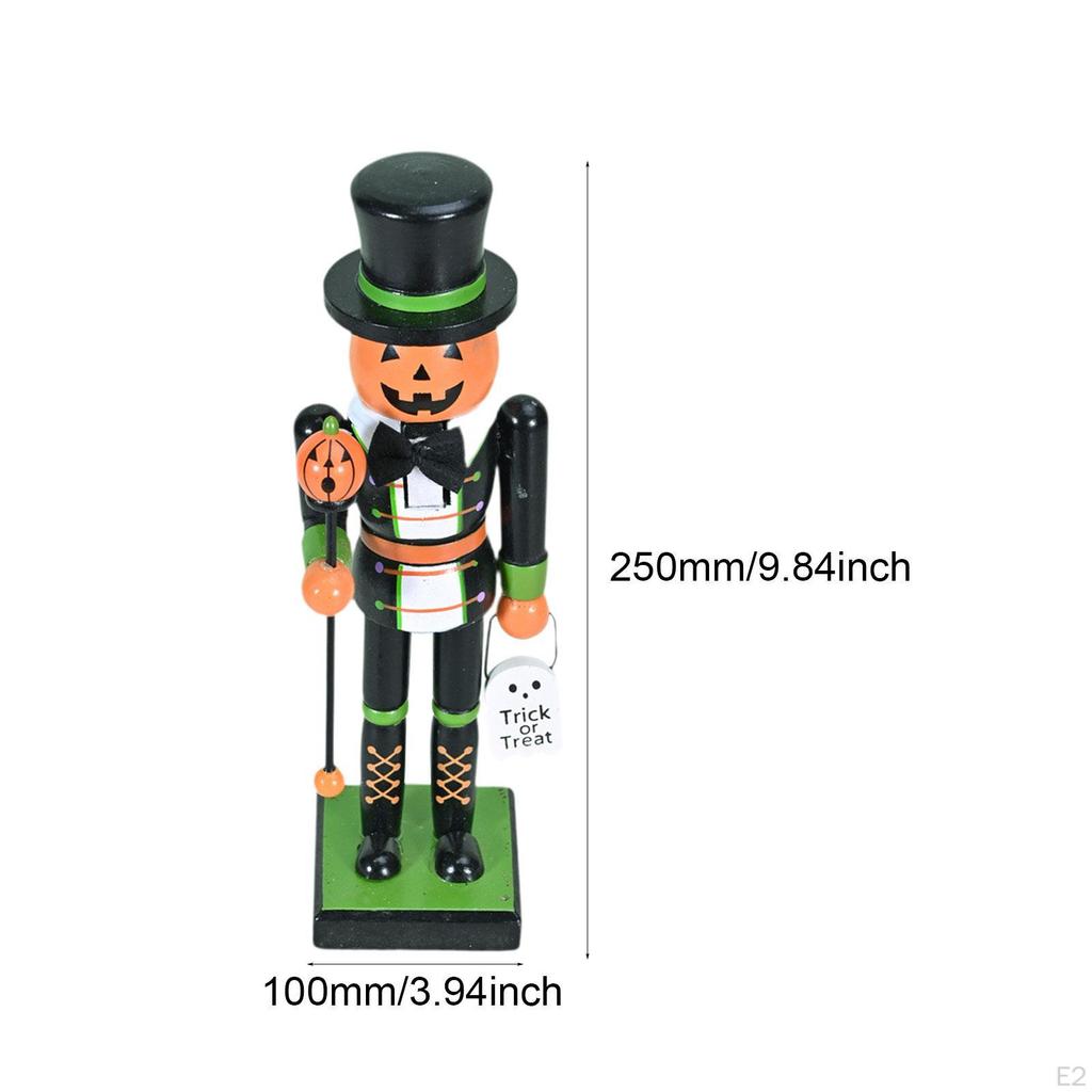 Halloween Nussknacker Figur Weihnachtsdekoration Stehend Sammelbares Dekor